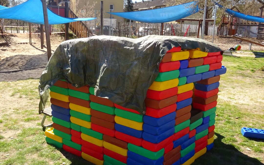 Bauen mit XXL-Bausteinen